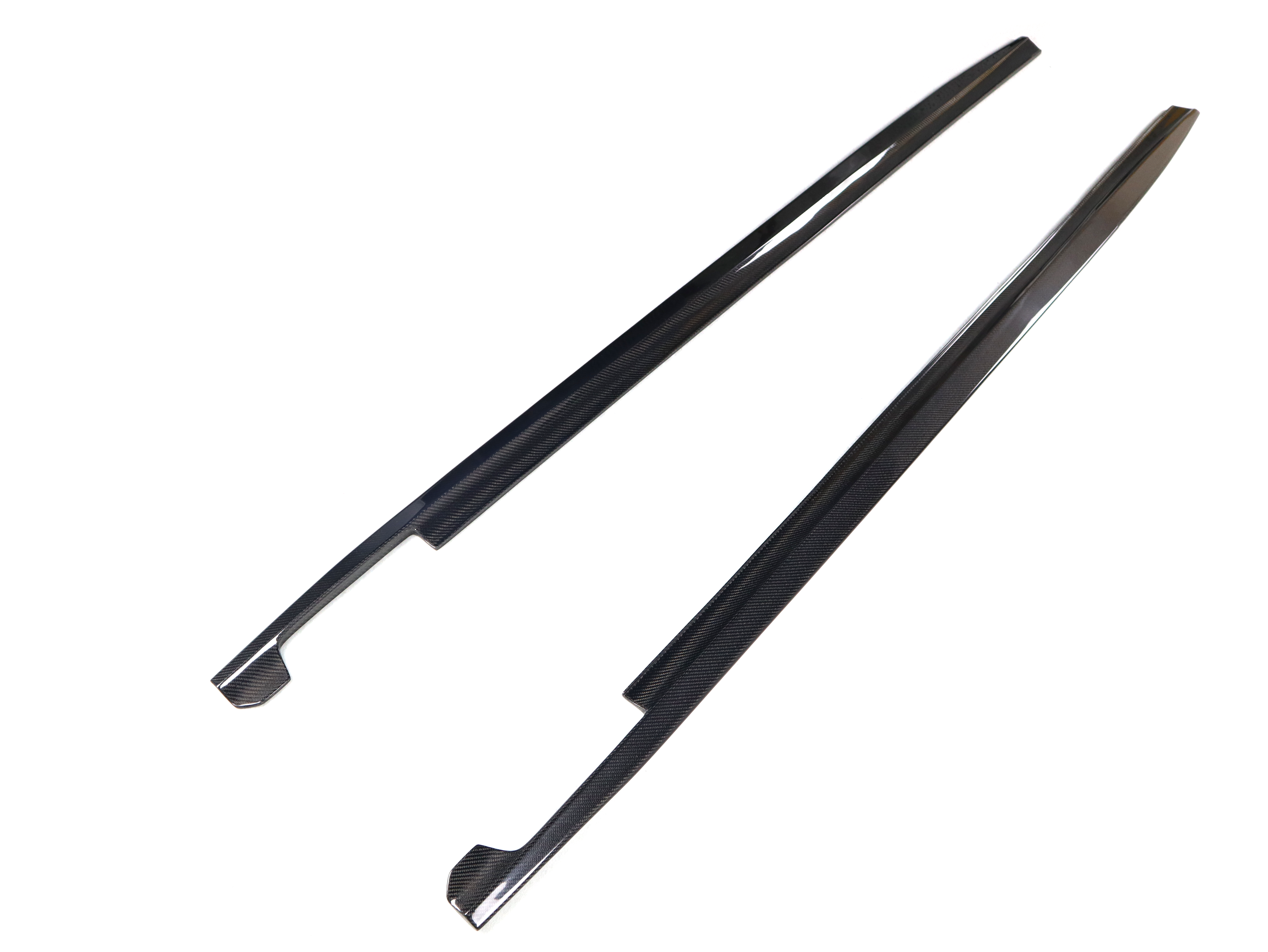 LCI M340i Carbon Fiber Straight Styled Sideskirts