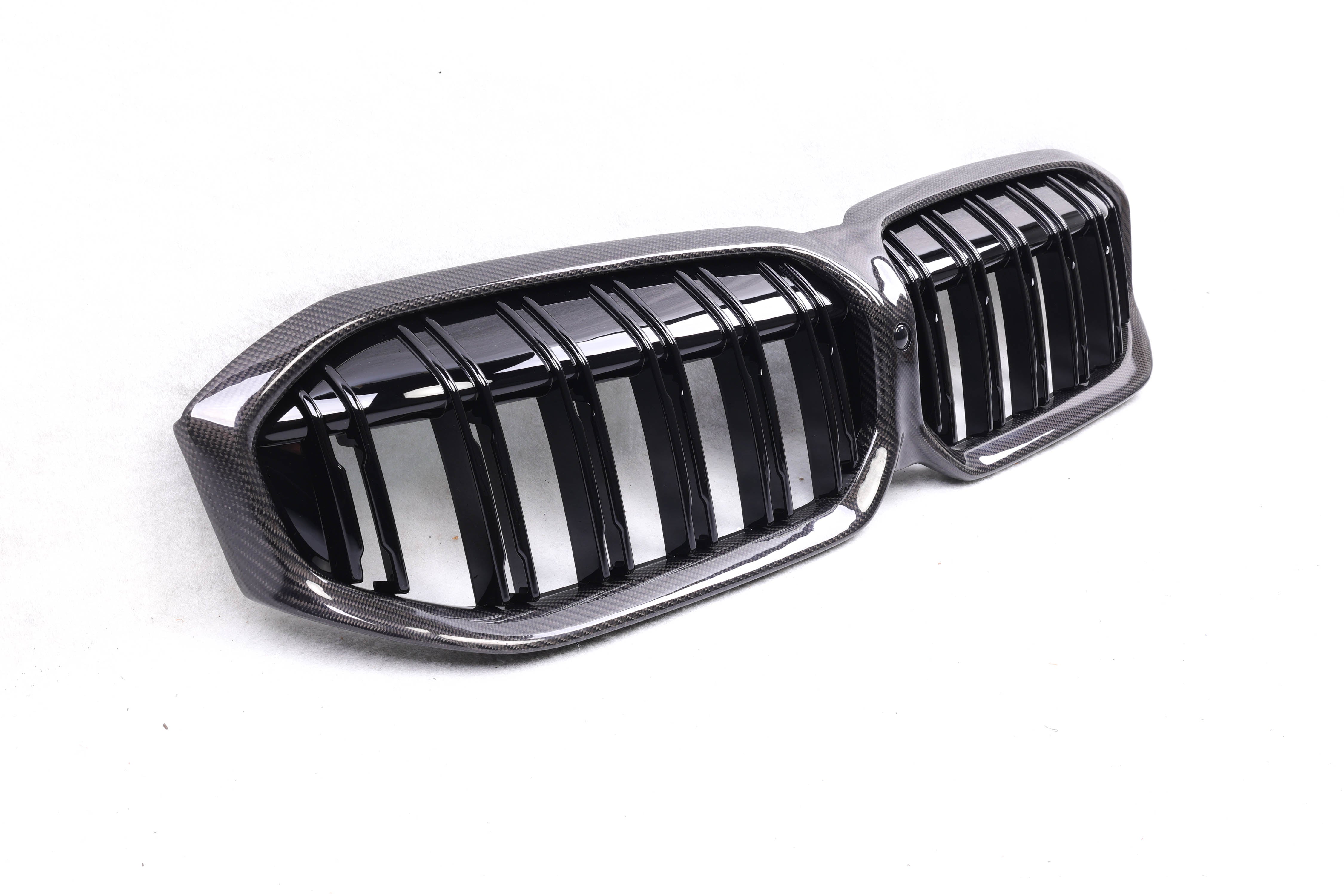 LCI M340i Carbon Fiber Grill replacements dual slat