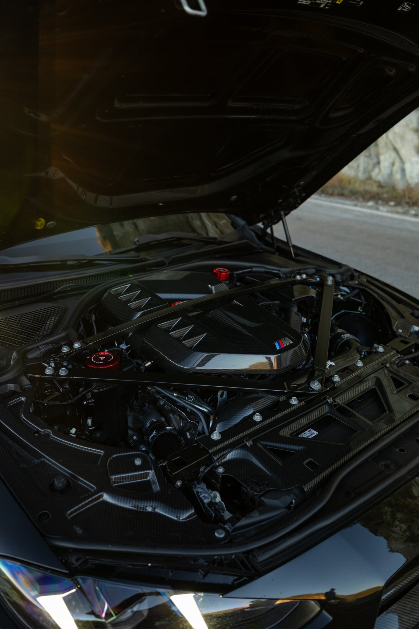 G8x Carbon Fiber Headlight covers