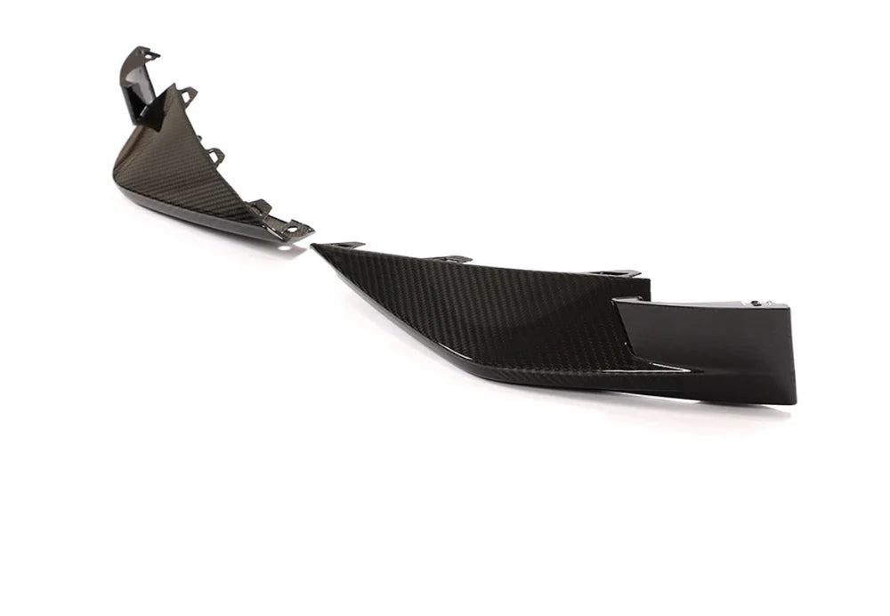 G8x M3/M4 Carbon Fiber Front Bumper Side Extensions