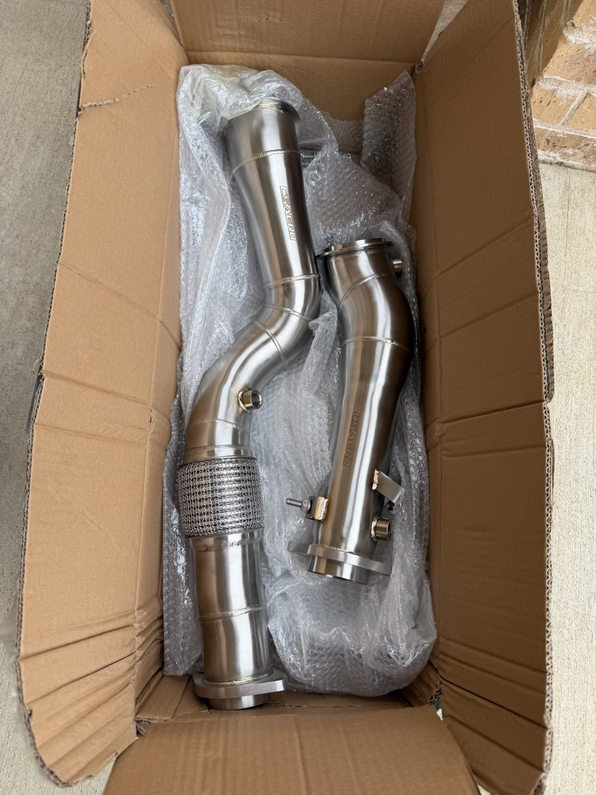 G8x CSAERO Catless Downpipes