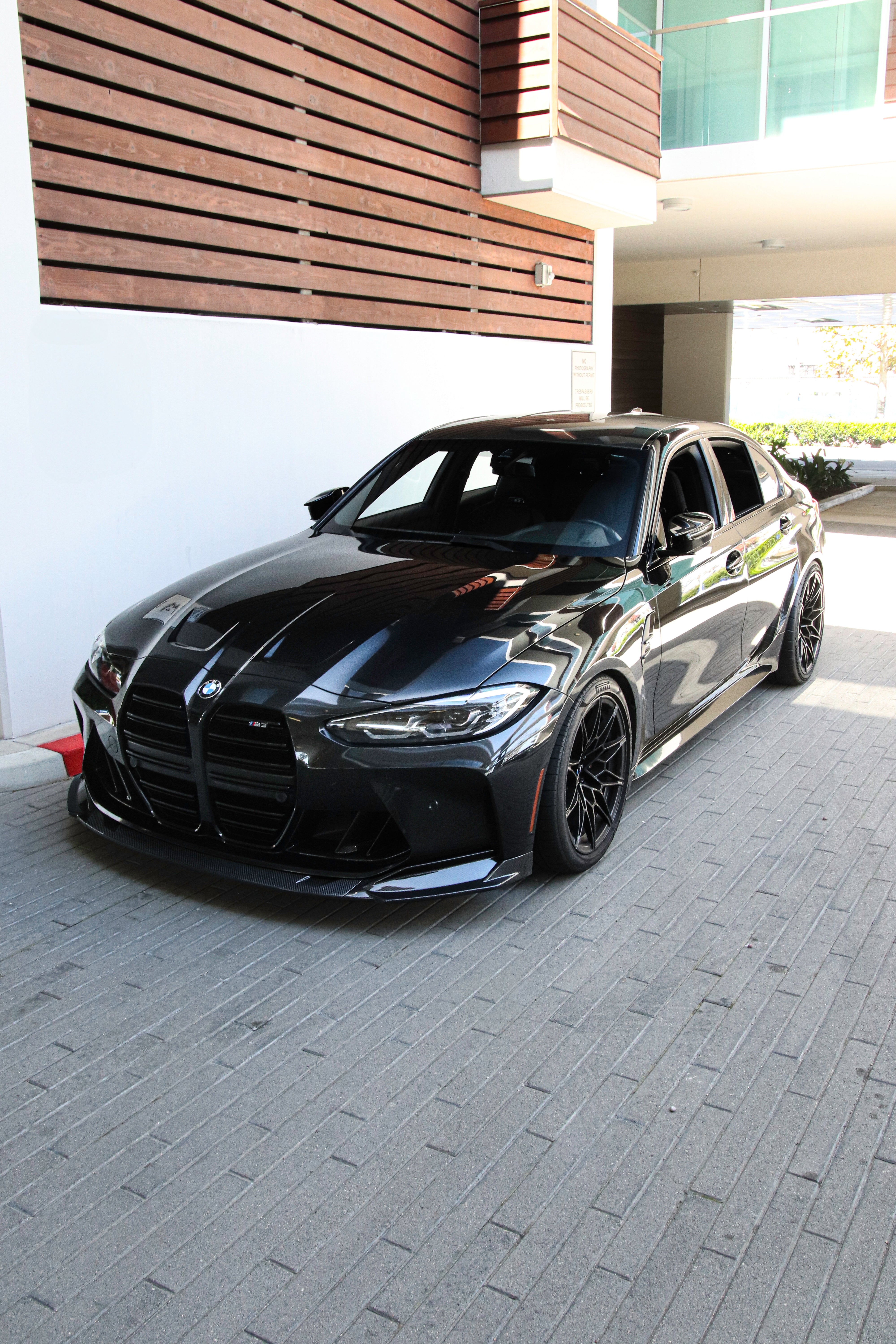 G8x M3/M4 MHC Style Dual Slat Air Inlets