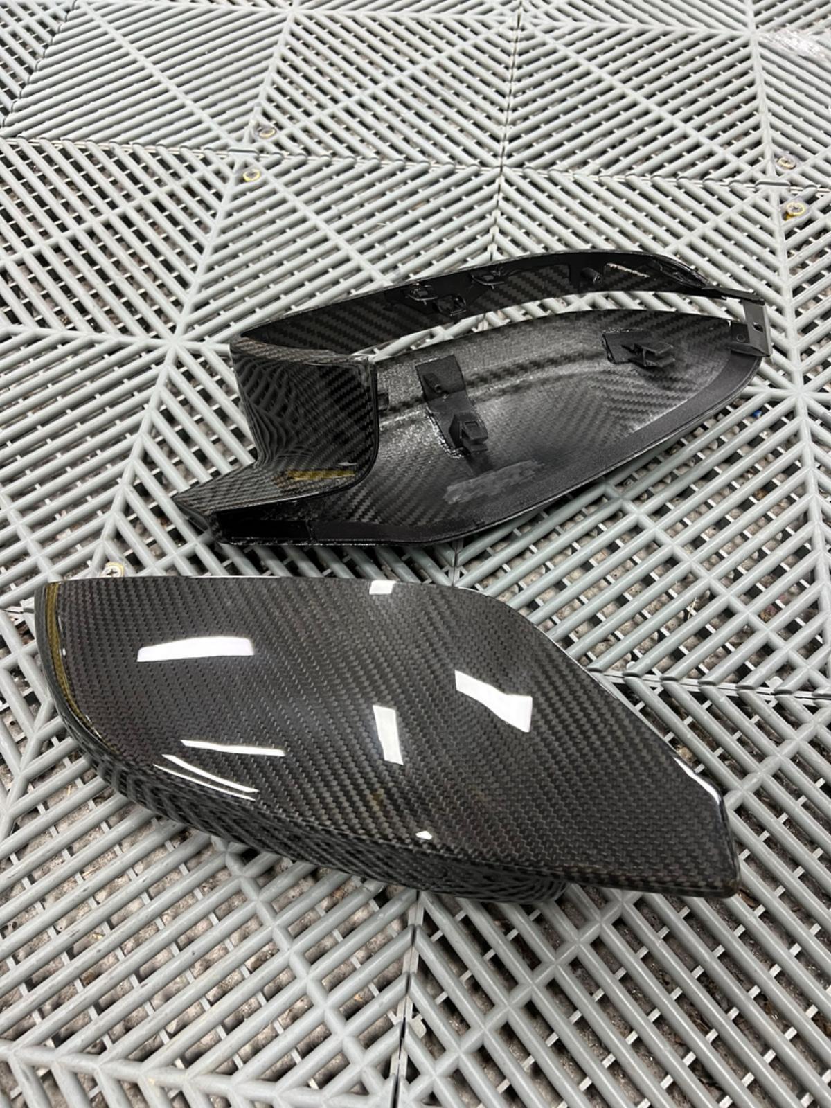 G8X Carbon Fiber Mirror Cap Replacements
