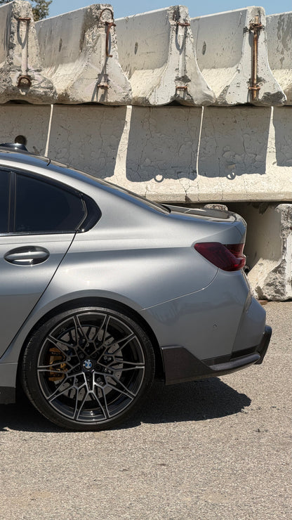 G8x M3/M4 MP Dual Slat Rear Bumper Spats