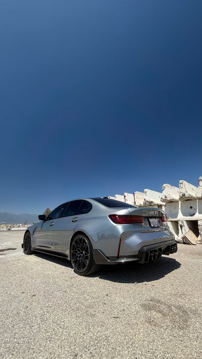 G8x M3/M4 MP Dual Slat Rear Bumper Spats